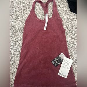 NWT lululemon cool Racerback dye